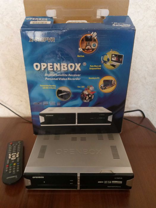 Спутниковый тюнер Openbox 730 PVR для параболической антенны