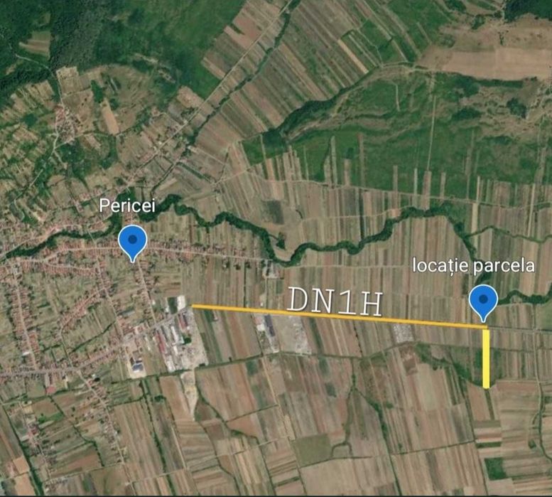 Teren de vanzare Pericei la DN1H