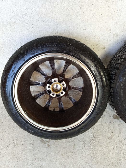 Джанти 18 5х112 с почти нови гуми