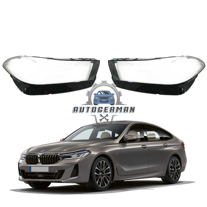 Капаци фарове BMW 6 Series G32 GT (20-22) стъкло фар крушки БМВ 6 Серия Г32 ГТ xenon