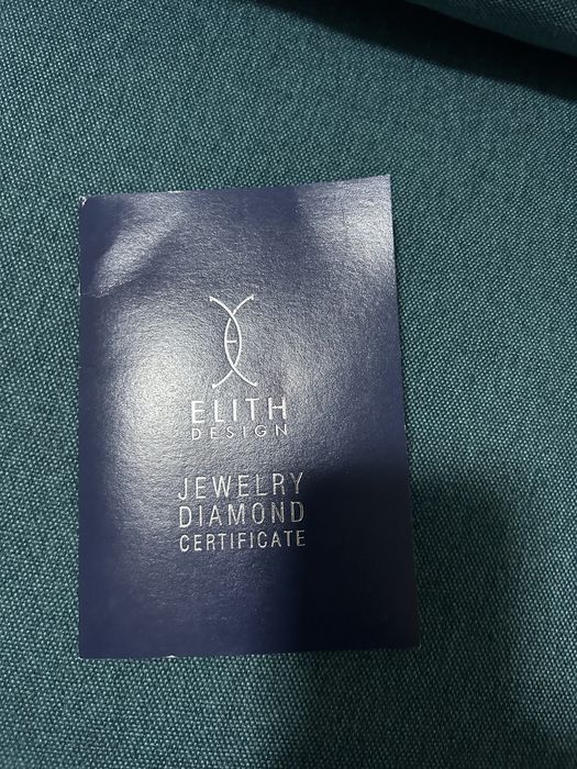 Inel aur alb si diamante brand de lux ELITH DESIGN