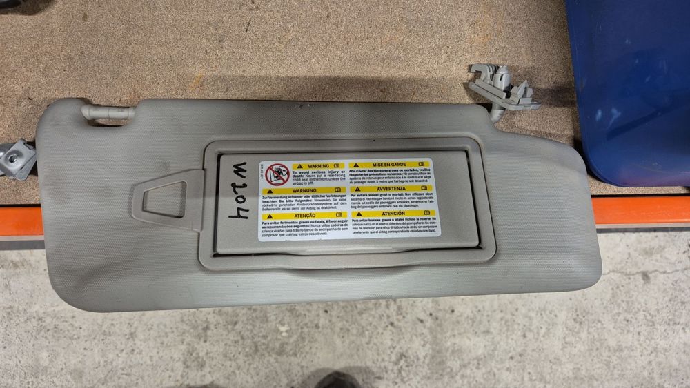 Десен сенник за Mercedes C - Class W204 / Мерцедес Ц -класа W204 2009