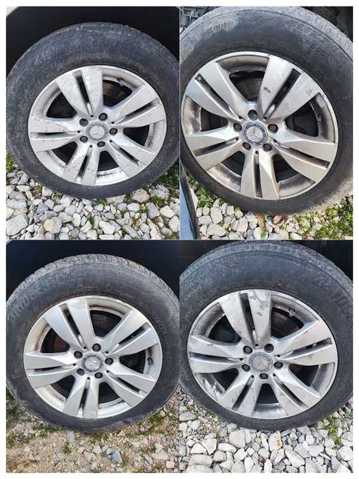 Джанти алуминиеви от Мерцедес цолове 15 и 16 17 18 и 19