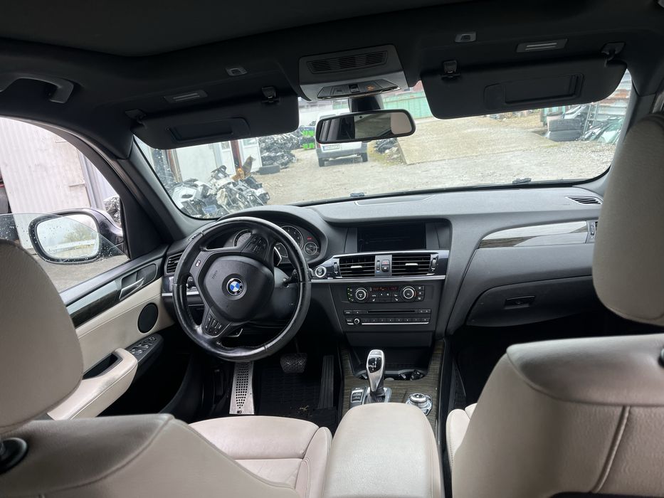 Bmw x3 f25 3.5i 306hp M-pack НА ЧАСТИ ( бмв х3 ф25 3.5и 306 коня н55 )