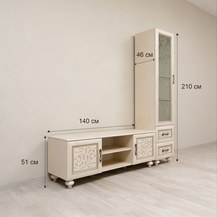 Продам тумбу со шкафом