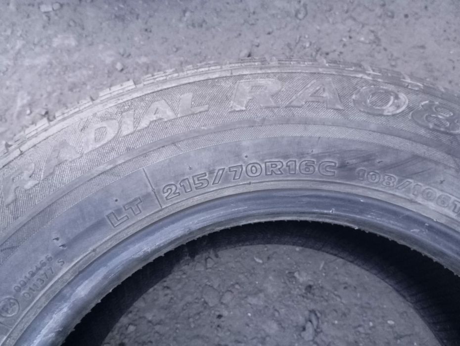 1 шина ханкук 215/70/16С