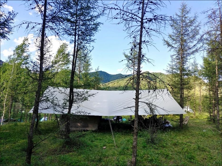 Многофункциональный тент-накидка для пикника и отдиха на природе