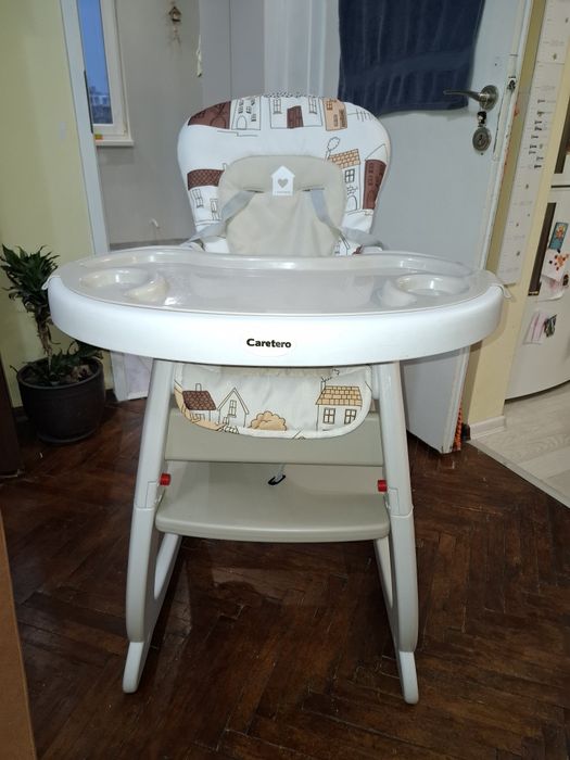 Caretero Triplo 3в1 столче за хранене