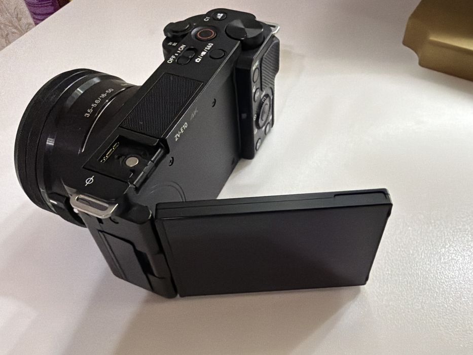 Sony Zv e10 + вспышка godox im30