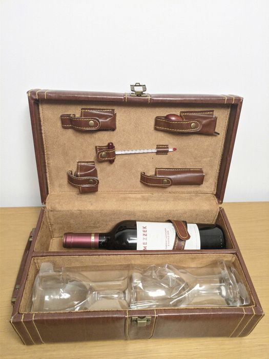 Луксозна италианска кутия за вино Vertini - перфектна за Св. Валентин!