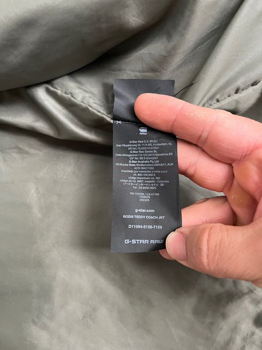 Мъжко яке / парка : G-Star Raw Rodis Teddy Coach JKT XL