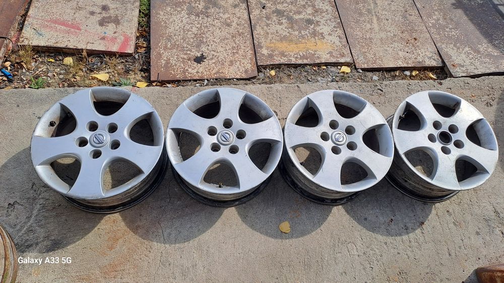 Алуминиеви джанти 16 цола 6.5Jx16 5x114.3 4 броя за NISSAN PRIMERA (P12)