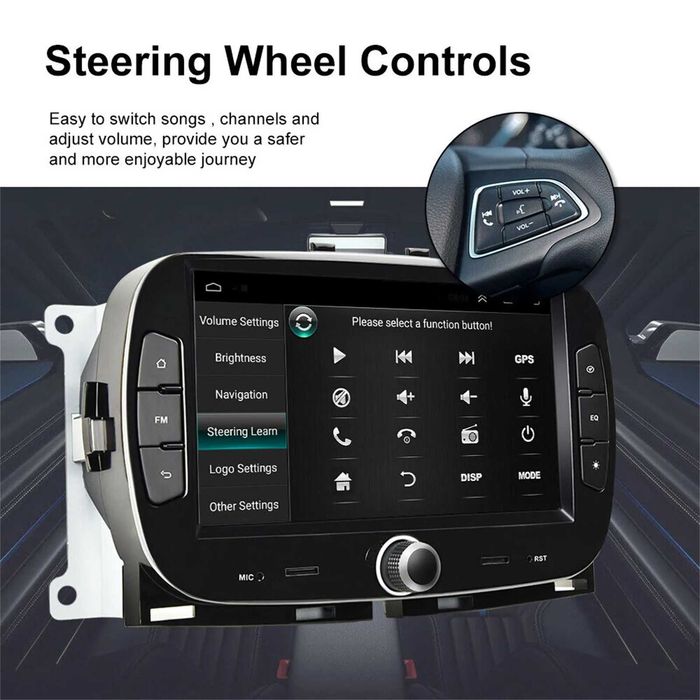 Мултимедия Двоен дин за FIAT 500 навигация 2 Дин плеър с Android 2 DIN