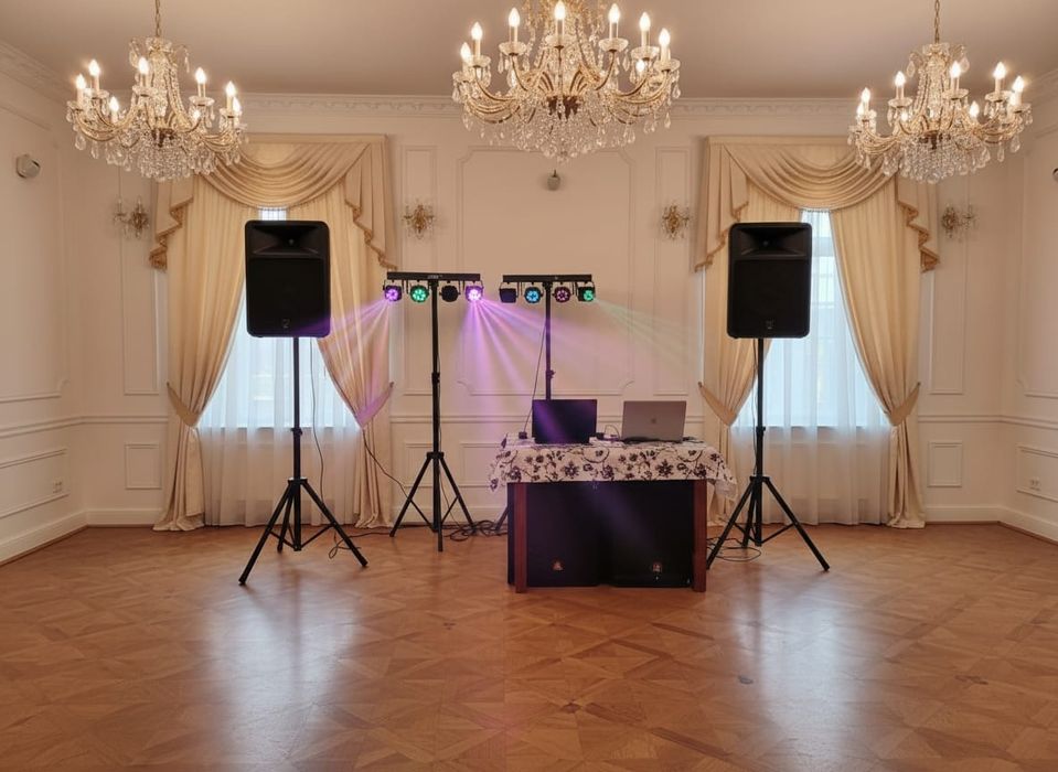 Dj muzica,lumini pentru nunti botezuri petreceri private