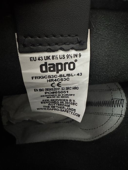 Продам новую спецобувь КПО Dapro
