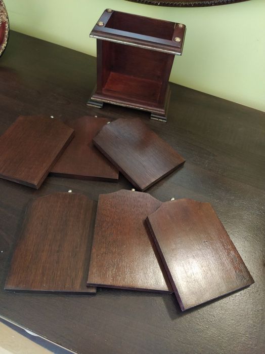 Винтидж Подложки от дърво