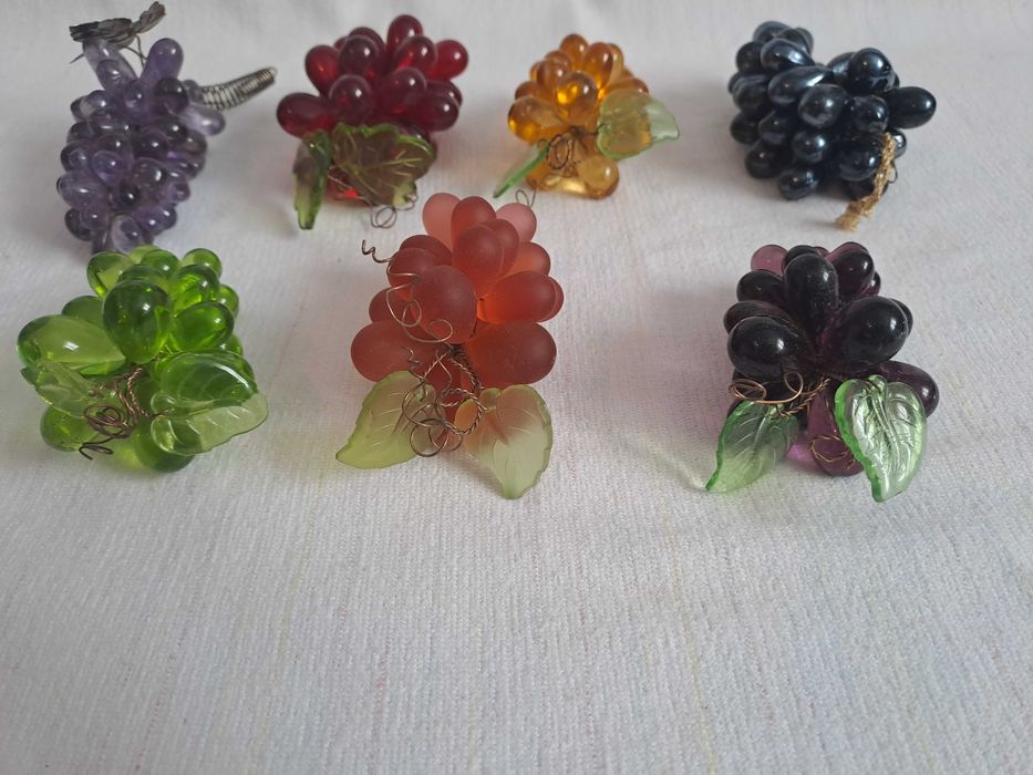 strugure sticla murano ametist feng shui