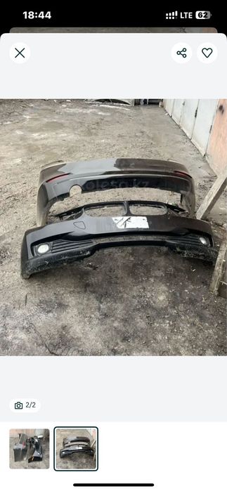 Продам бампера на БМВ 3 ф30