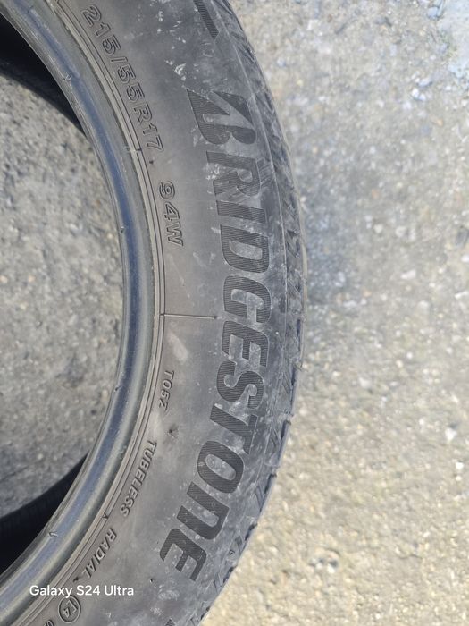 Летни гуми BRIDGESTONE TURANZA - 215/55/17   DOT: 0118 - 2 броя