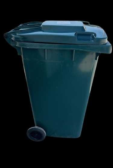 Pubelă de gunoi verde – 240 litri