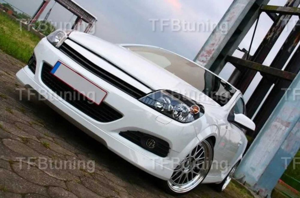 Prelungire bara fata spoiler lip OPEL ASTRA H GTC TWINTOP CABRIO OPC