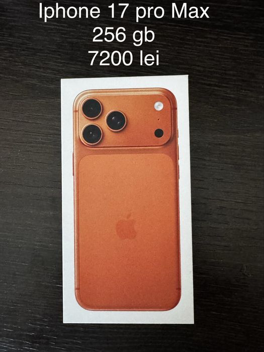 Iphone 17 pro max 256 gb