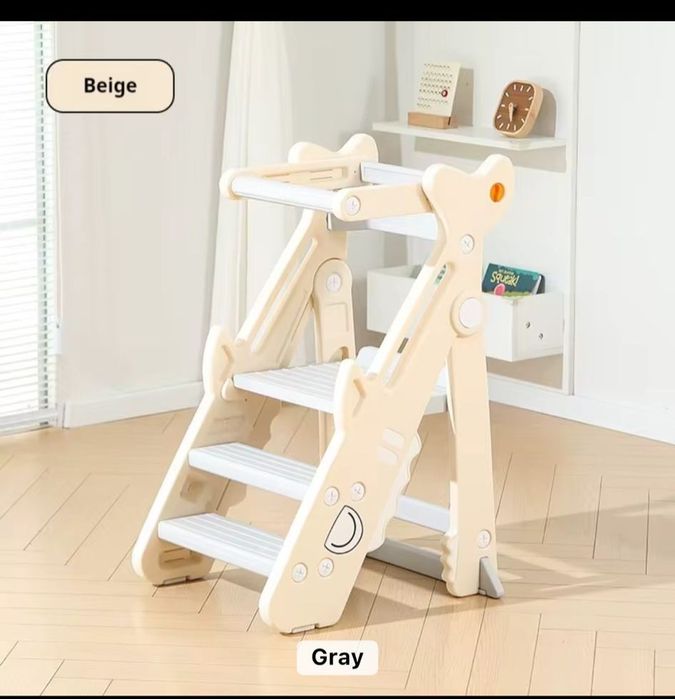 Turn de invatare Montessori pliabil Ideal pentru bucatarie sau baie