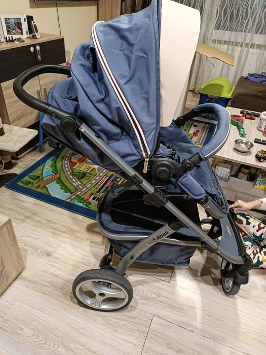 Продавам Бебешка Количка Up & Down 2в1 + кошница 0-13кг