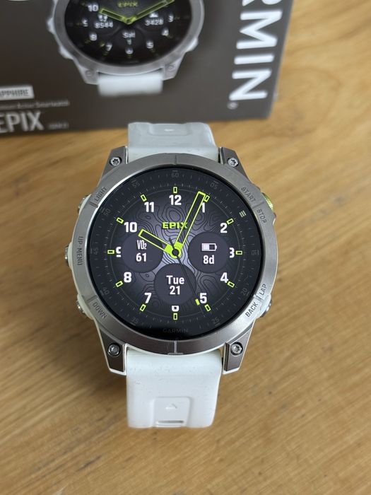 Garmin Epix 2 Sapphire Titanium 47mm