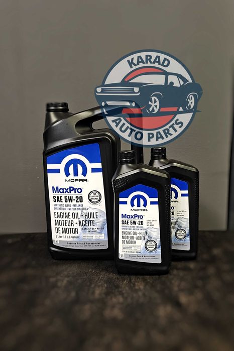 Mopar MaxPro 5W-20 – 1л. и 5л. - двигателно масло