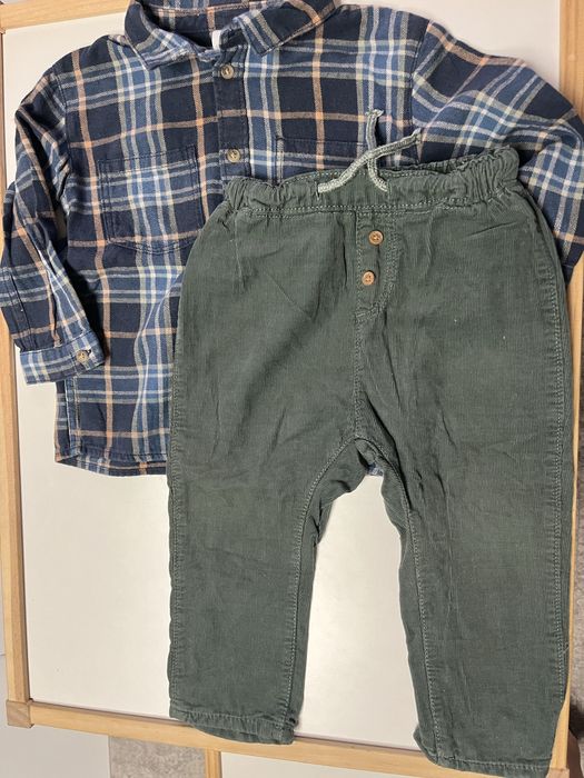 Дрешки за момче Zara HM Next 80 86 и 92 размер