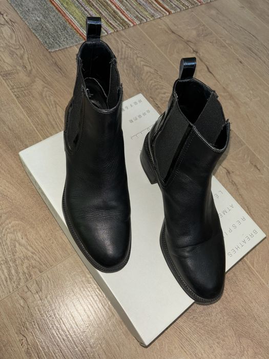 Ghete din piele Zara model chelsea