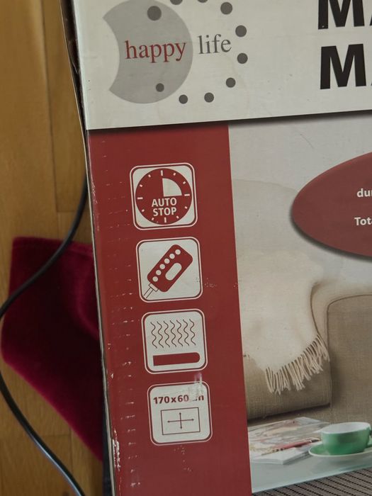 Saltea electrica de masaj.