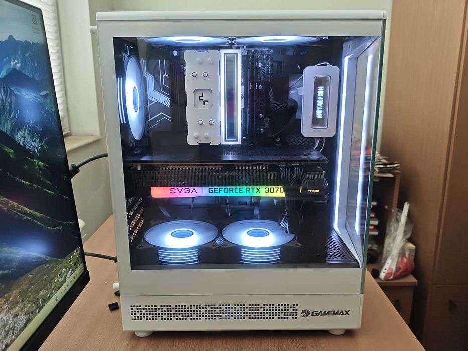 Геймърски компютър, Ryzen 7500F, Rtx 3070, 32gb DDR5, 1tb Nvme