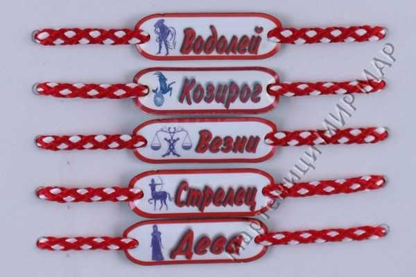 Мартеници с имена надписи или фирмено лого