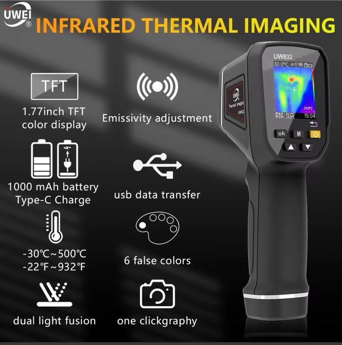 инфрачервена топло визорна камера