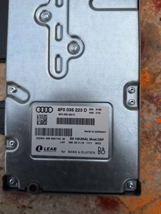Amplificator Bang&Olufsen Audi A5 cod 8F0 035 223 D sau C