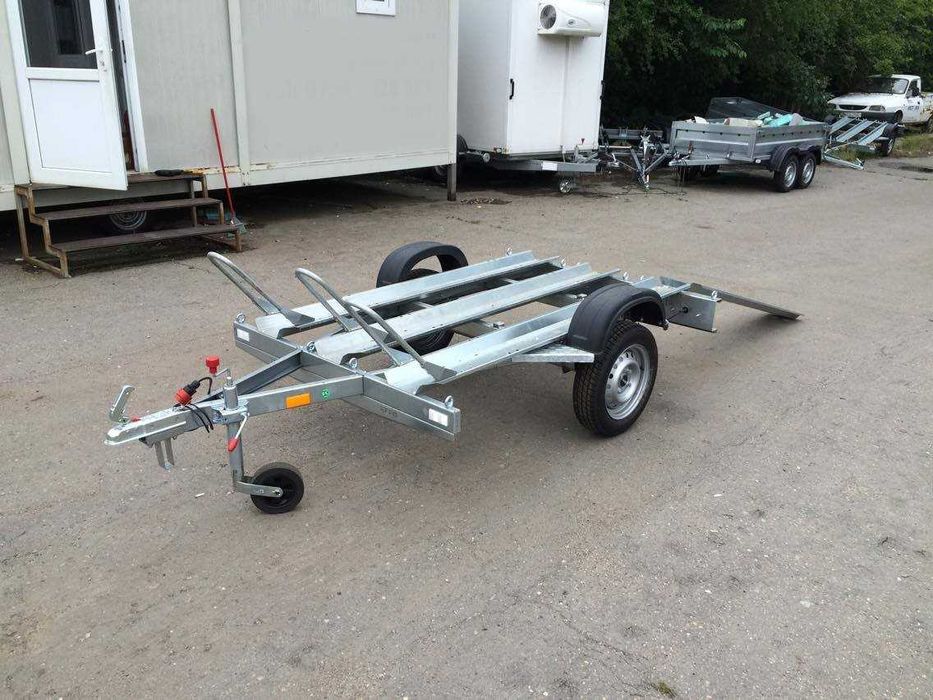 Vand remorca cu 1 axa sau 2 axe 750 kg noua, in Jud Vrancea