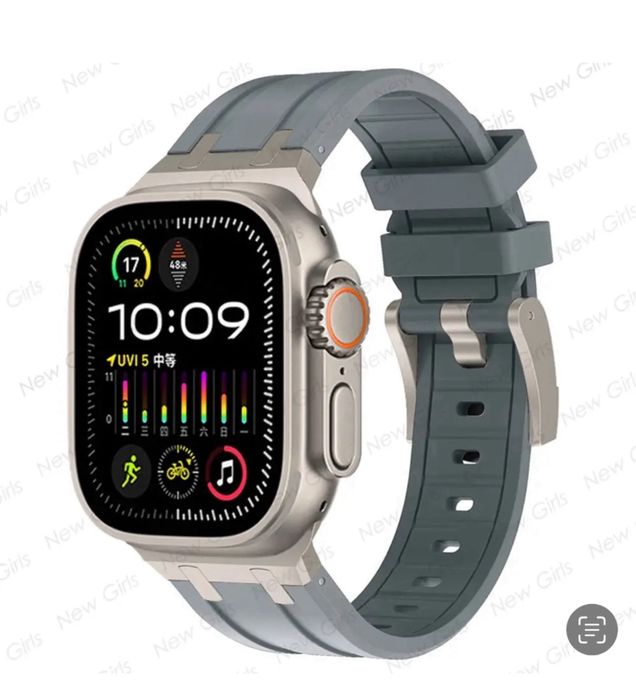 Curea Soft Silicon Catarama Ceas Apple Watch Husa Folie Silicon Sticla