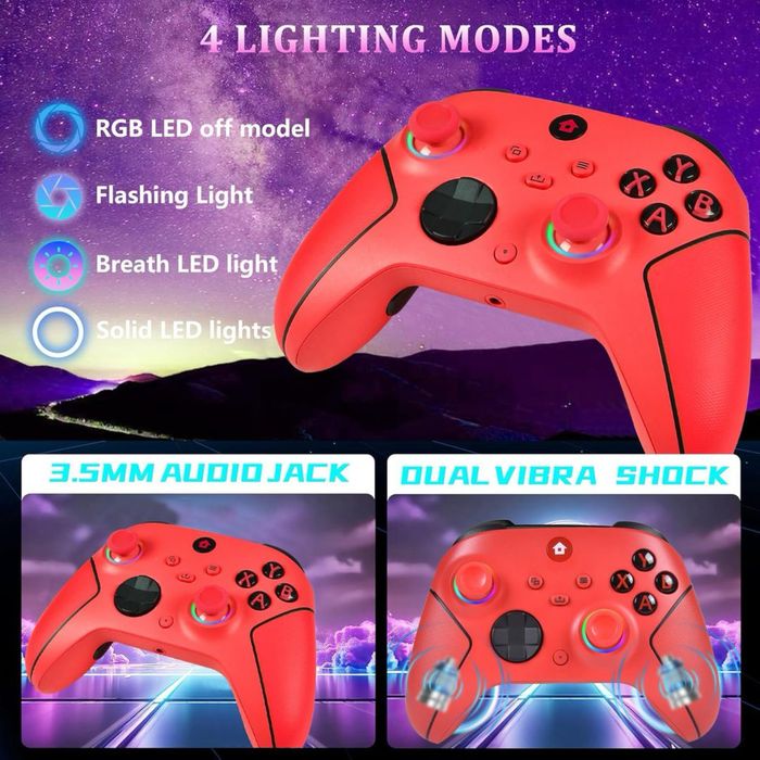 Controller wireless Xbox compatibil cu Series X/S & One – Controller wireless