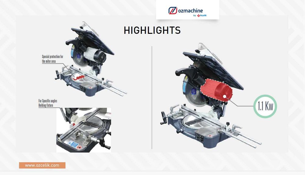 Циркуляр OZCELIK Alfa с диск 300мм  - ПРОМОЦИЯ