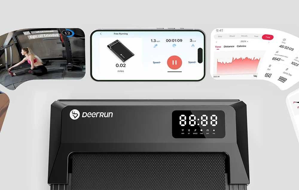 Бягаща пътека DeerRun Q1 Plus,Гаранция