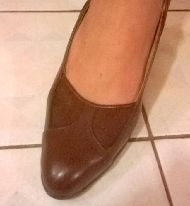 Pantofi decupati piele GUBAN noi