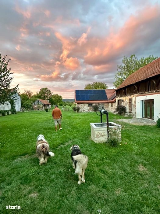 Proprietate independentă energetic format din 2 case si anexe