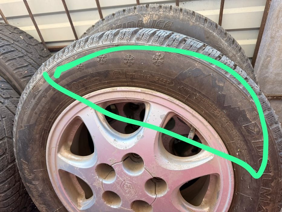 Продам диск титановой 195/65R15
