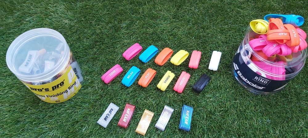 Покривни грипове за тенис/бадминтон/, гумени пръстени и антивибратори