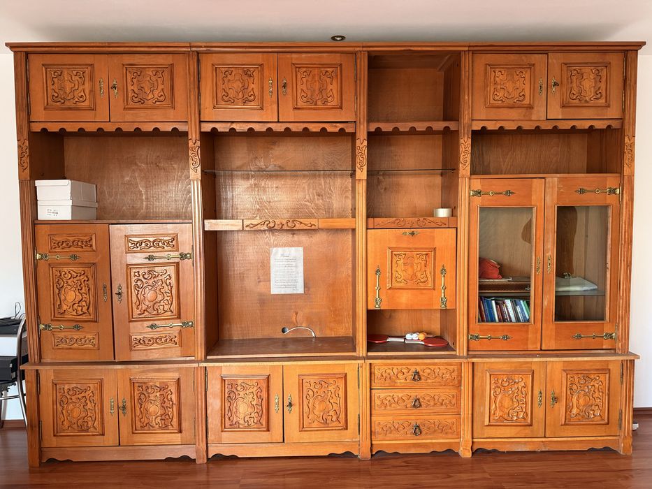 Mobila clasica 5ml lungime lemn lacuit