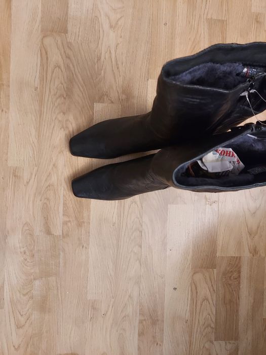 Ботуши Мегияс естествена кожа 39 размер