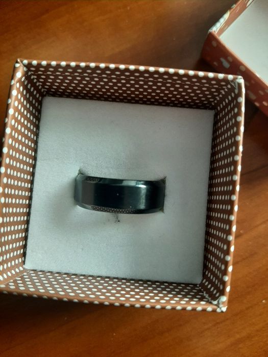Inel/verigheta de culoare neagră