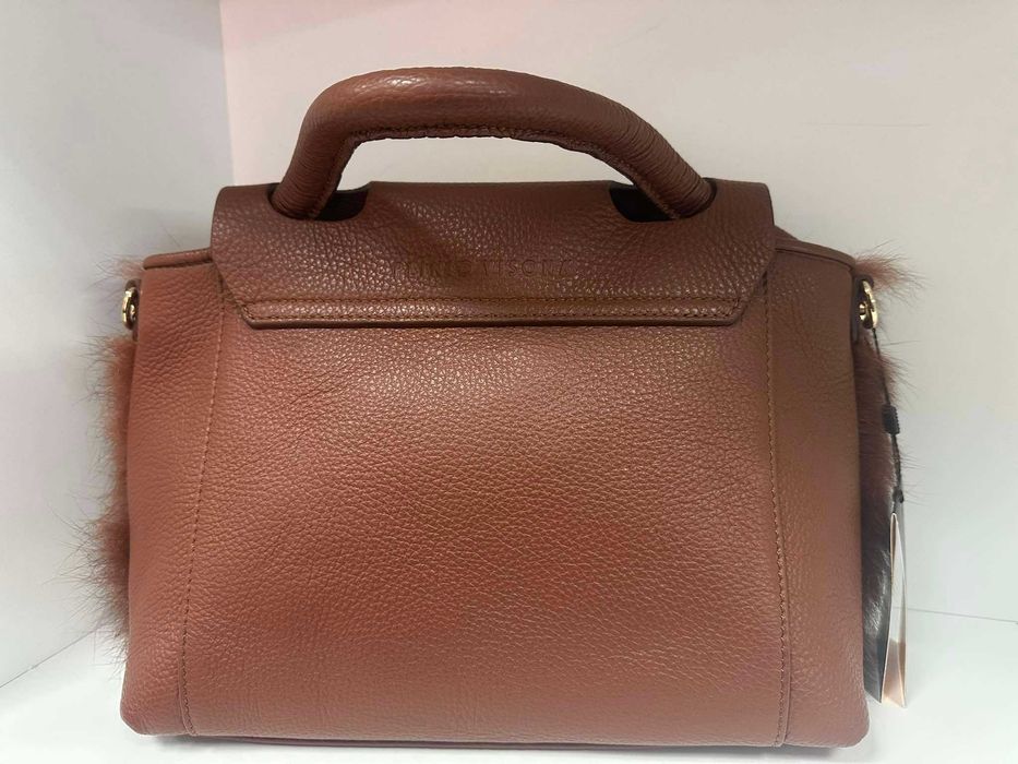 Дамска чанта Plinio Visona естествена кожа